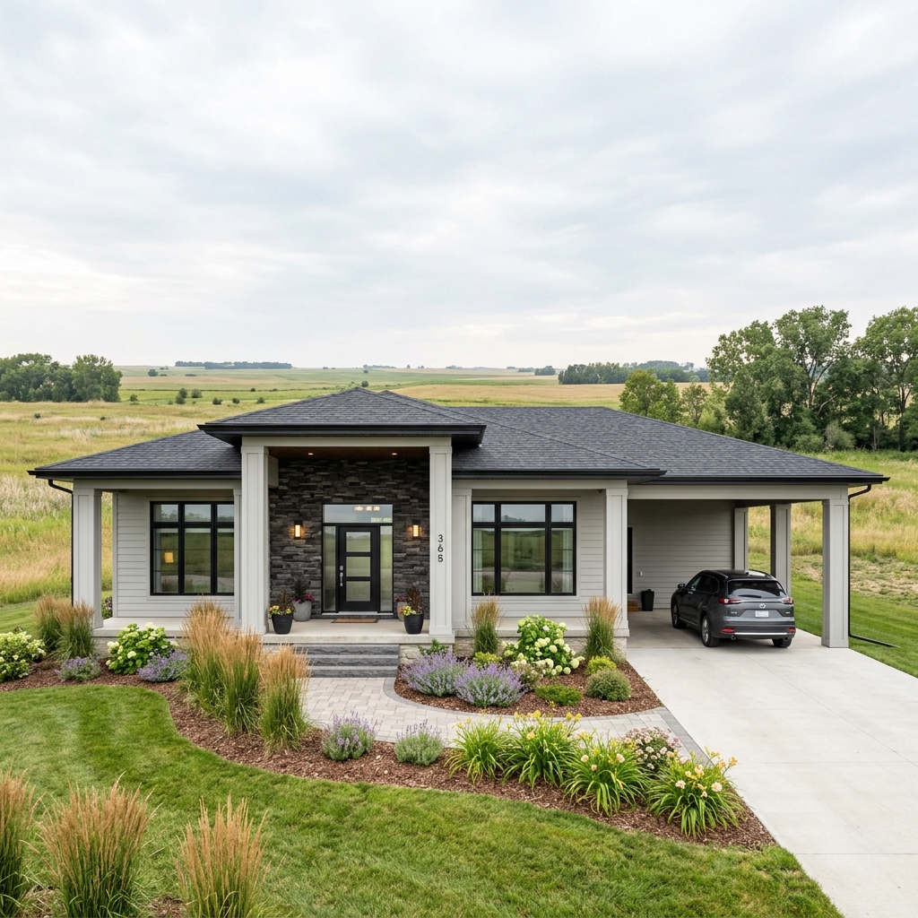 Dakota Ranch 28x64 Double Wide manufactured home exterior — 4 bedroom, 2.5 bathroom, 1,792 sq ft